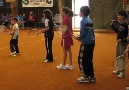 Lezioni per piccoli tennisti